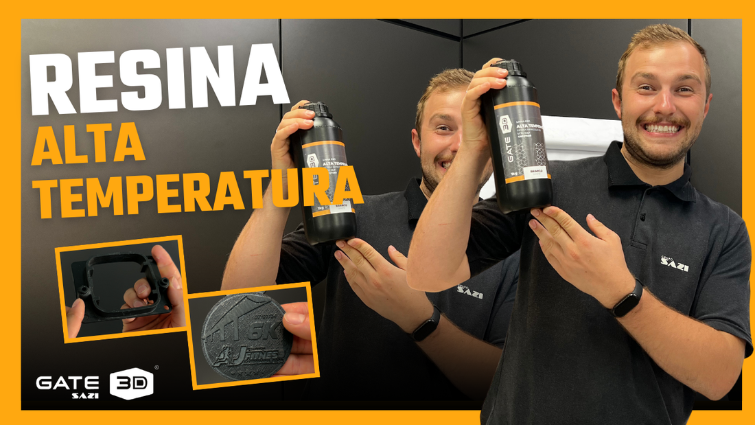 Resina 3D de Alta Temperatura