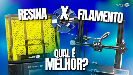 Qual a melhor tecnologia de impressão 3D - Resina ou Filamento?