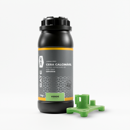 Resina 3D Cera Calcinável (Microfusão)