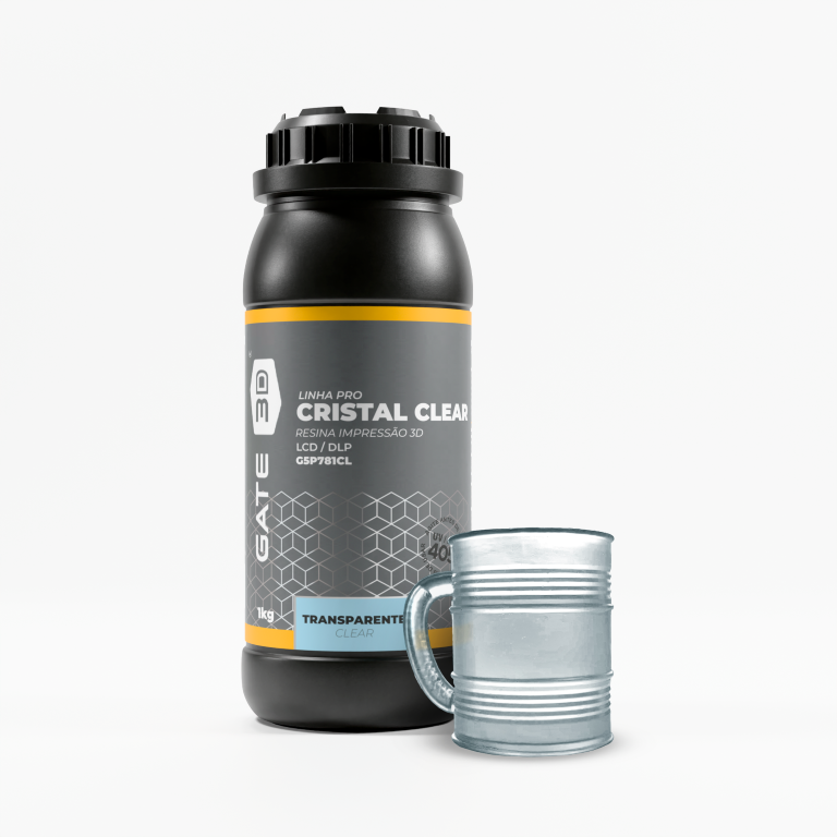 Resina 3D Cristal Clear