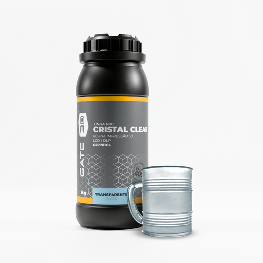 Resina 3D Cristal Clear
