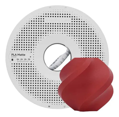 Filamento PLA Matte Bambu Lab Com Carretel Reutilizável